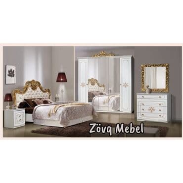 спальный гарнитур каракол: 2 təknəfərlik çarpayı, Dolab, Termo, 2 tumba, Belarusiya, Yeni — 11