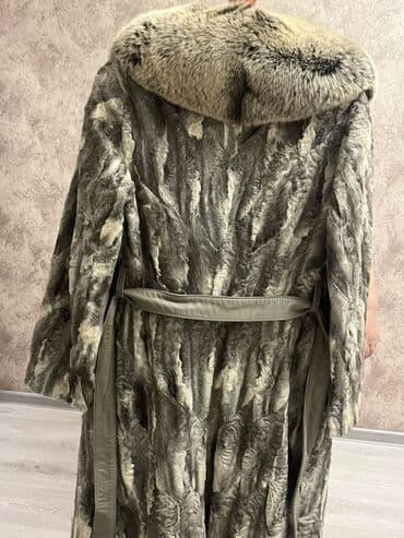 шуба из овчины азербайджанская: Karakul xəz palto - Material: Etiketdə göstərildiyi kimi real karakul — 1
