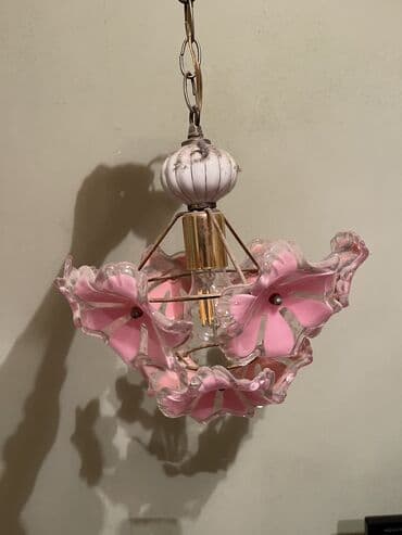 Çılçıraq, 1 lampa, Şüşə