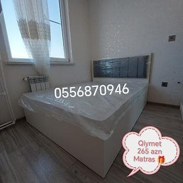 Yeni, İkinəfərlik çarpayı, Bazasız, Matras ilə, Siyirməsiz, Rusiya