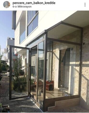cam balkon qiyməti: Bakı və bütün bölgələrə 3-12 aya tam faizsiz kreditlə sifaris verə — 16