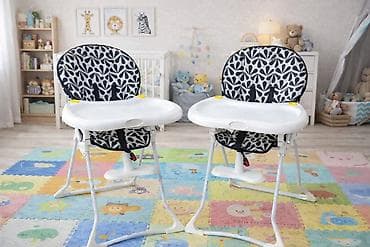 oyuncaq bebek: Uşaq yemək stulu - Yığcam, qatlanan konstruksiya – saxlamaq və daşımaq — 2