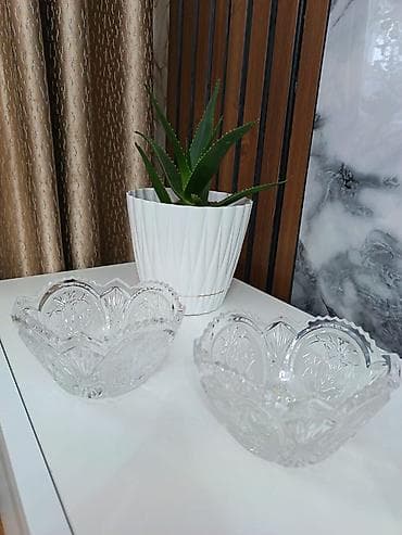 Kasalar, 2 ədədli dəst, Şüşə