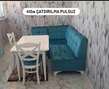 Ev üçün mebel: Yeni, Künc divan, Mətbəx üçün, Açılmayan, Azərbaycan — 1
