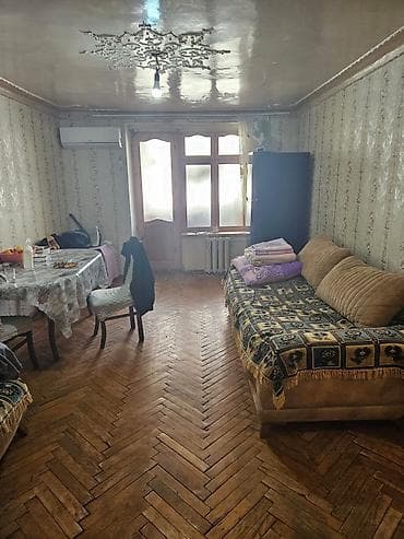 2 otaqlı mənzil — tam təchizatlı - Geniş və işıqlı zal: taxta parket — 3