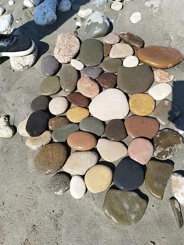 kredit xalca: Hər ölçüdə cay daşların satışı və işlərin görülməsi yastı daşlar — 3