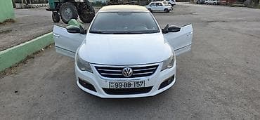 Продажа авто: Volkswagen Passat CC, ağ rəng, kupeli-sedan gövdə. - Qara panoramik — 9