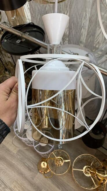 masaüstü çıraq: Çılçıraq, 3 lampa — 1