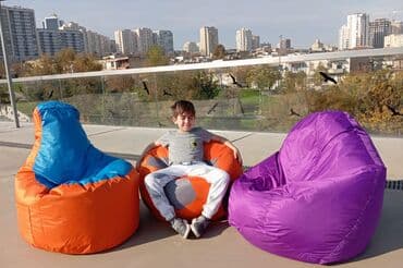 бесформенное кресло: Новый, Пуфик-кресло, Ткань, Нет кредита, Нет доставки — 22