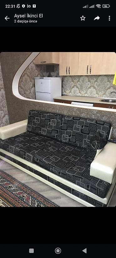 Mərkəzdə 2otaqli ev kirayə verilir 500 — 4