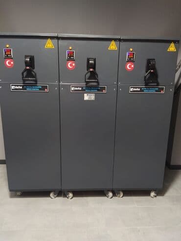 Yeni, Sənaye üçün, 3 faza, Gərginliy stabilizatoru, 220/380 V, Pulsuz çatdırılma, Rayonlara çatdırılma, Kredit var