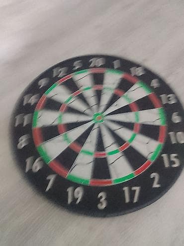 Toplar: Dart lövhəsi – ikiüzlü model - Klassik 1–20 ədədli dart lövhəsi və — 3