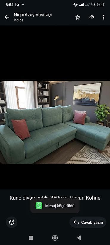 Kunc divan satilir 350azn. Unvan Kohne Gunesli Nigaz — 1