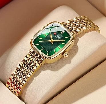 telefon saatlari: Qol saatı, Curren, rəng - Qızılı — 1