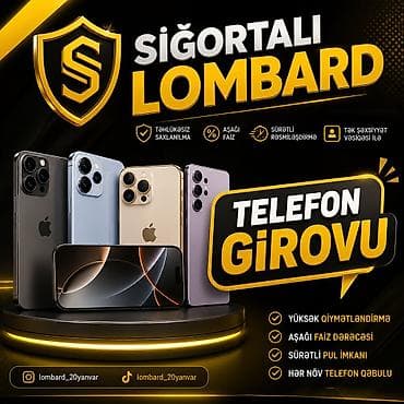 Sığortalı Lombard – telefon, noutbuk və qızıl girovu xidməti - — 1