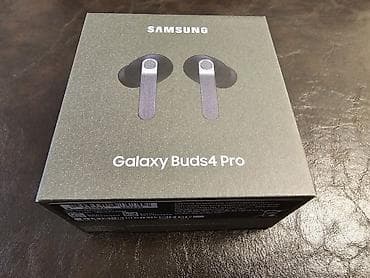 shure mikrofon satilir: Samsung Galaxy Buds4 Pro – simsiz qulaqlıq Xüsusiyyətlər: - Model — 1