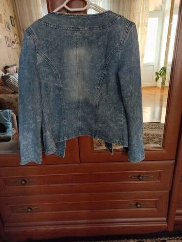 cins jaket: Джинсовый пиджак,красивый и стильный.р-р 36.в идеальном состоянии — 2