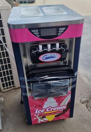 dondurma: Dondurma aparatı Ice cream machine GOSHEN Model : BJ218C-D2 3 Rəngli — 8
