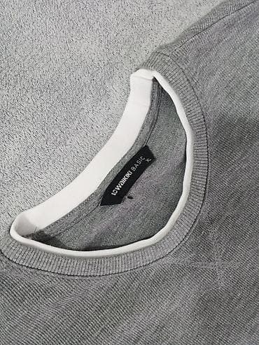 paltar ipi: Məhsul: Kişi geyim dəsti – sviter jilet və svitşört. Ağ olan 10 man — 4