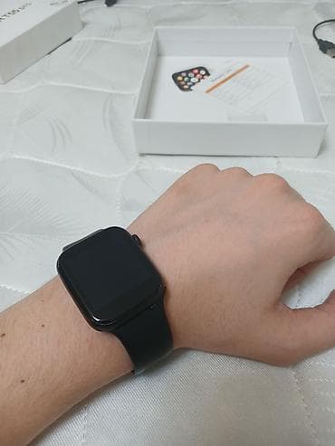 Smart saat – WATCH T55 Pro Xüsusiyyətlər: - Kvadrat sensorlu ekran — 4