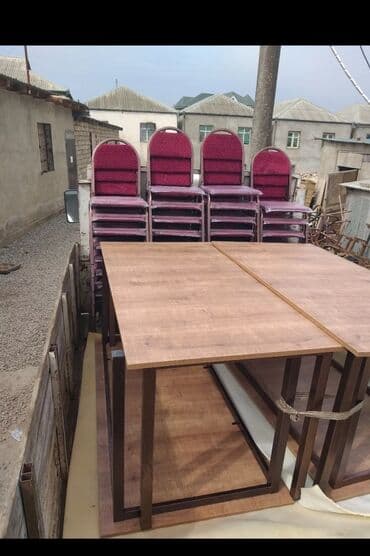 dəmir oturacaq: Masa və oturacaqların birbaşa depodan topdan qiymətinə pərakəndə — 8