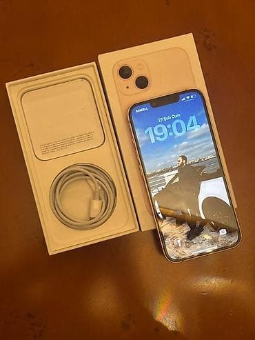 apple notebook: IPhone 13, 128 GB, Çəhrayı, Face ID — 3