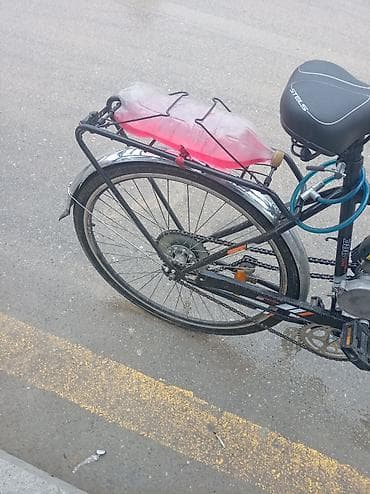 velosiped matoru: Velosiped üçün benzinli mühərrik dəsti - 2-taktlı daxiliyanma — 3