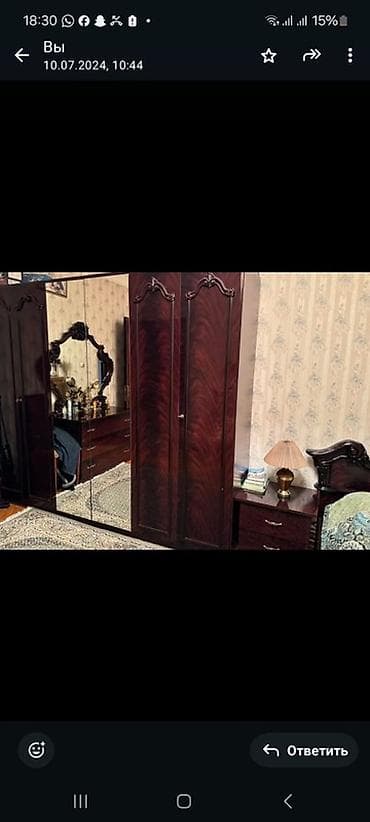 kamp stul: İkinəfərlik çarpayı, Dolab — 1