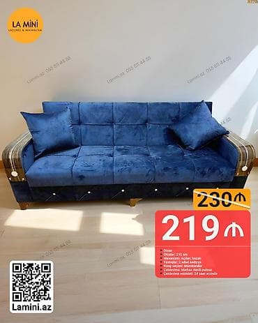 Divan, Açılan, Bazalı, Parça, Şəhərdaxili pulsuz çatdırılma — 1