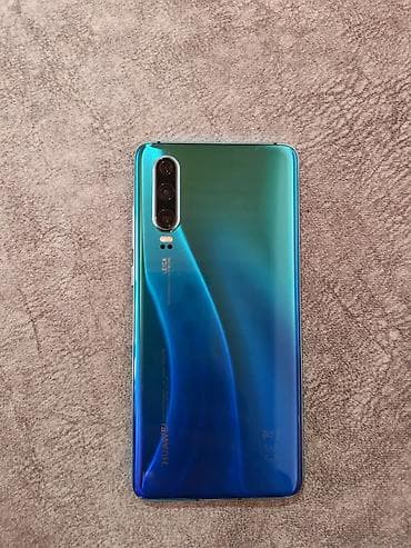 samsung telefon ikinci el: Huawei P30, 128 GB, rəng - Göy, İki sim kartlı — 2