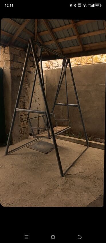 Yeni, Oturacaq-yelləncək, Zontiksiz, Metal — 1