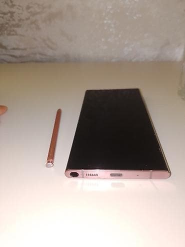 note 20 plus: Samsung Galaxy S22 Ultra, rəng - Qızılı — 2