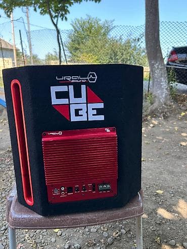 iphone 13 ağ: Ural Sound CUBE aktiv sabvufer sistemi - Marka/model: Ural Sound CUBE — 4