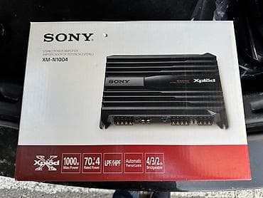 ses cihazı: Sony Xplod XM-N1004 stereo güc gücləndiricisi - Model: XM-N1004 — 1