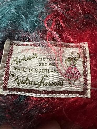 Məhsul: Şotlandiya istehsalı moher şərf - Brend: Andrew Stewart -