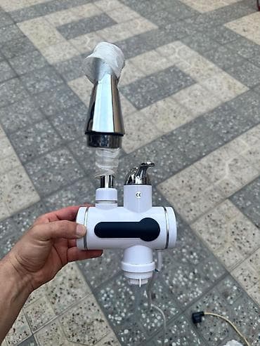 Elektrikli ani suqızdırıcı kran – çevik “qusfleksi” çıxışlı - 220V — 2