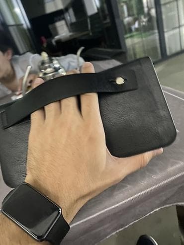 Çantalar: Işlənməyib!!! Giorgio Armani üslubunda qara rəngli kişi əl çantası / — 3