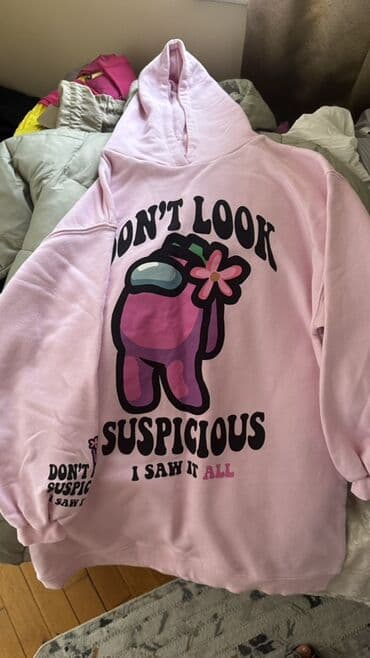 Məhsul: Kapüşonlu yeniyetmə svitşotu - Brend: Zara - Ölçü: 12-16 yaş