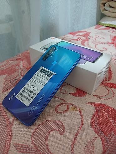 tv box x96 mini: Redmi Note 8, 64 GB, rəng - Mavi, İki sim kartlı — 1