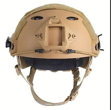 class moto: Taktiki qoruyucu kask – FAST/High-Cut tipli, rəng: tan — 1