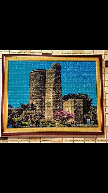 Güzgülər: Rəngli daşlarla hazırlanmış mozaika tabloları (diamond painting) — 4