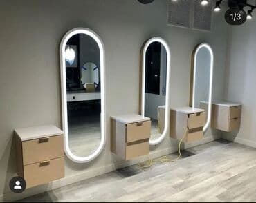 столы ручной работы: Новый, Стол для стрижки, С зеркалом — 7