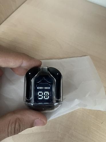 Yeni Simsiz (Bluetooth) Qulaqcıqlar, rəng - Qara