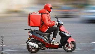 minivan taksi: Moto-kuryer tələb olunur, Ayda 2 dəfə ödəniş — 1