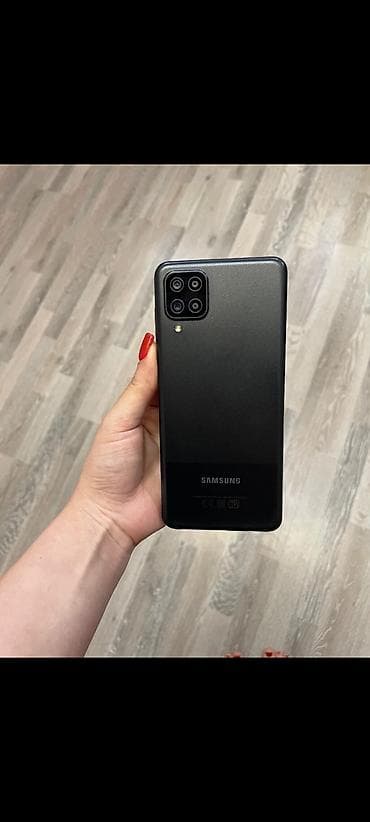 Samsung Galaxy A12, 64 GB, rəng - Qara, Qırıq