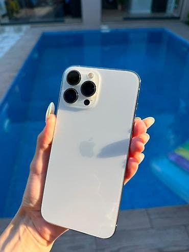 mac pro: IPhone 13 Pro Max, 256 GB, White Titanium, Face ID — 3