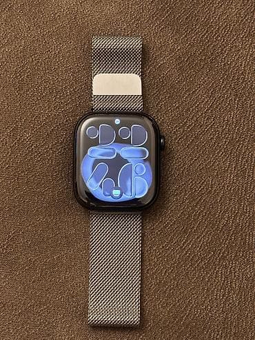 mesaj: İşlənmiş, Smart saat, Apple, Sensor ekran, rəng - Qara — 2