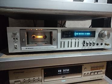ses sisdemi: - Onkyo AV RECEİVER TX-SR304E - Pioneer CT-400 stereo kaset deki - — 2