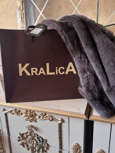 qış koftaları: Kürk, 2XL, rəng - Boz — 5