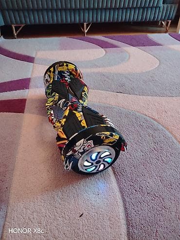 step platforma: Qraffiti dizaynlı elektrikli hoverboard (gyroskuter) - Korpus — 1